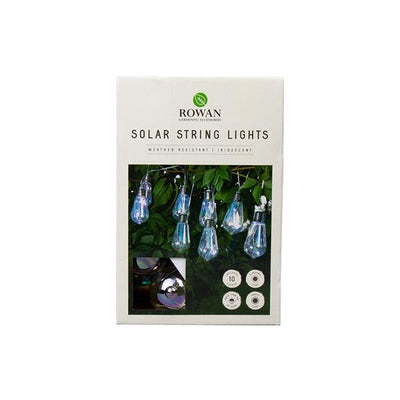 Rowan Solar String Lights Iridescent - EuroGiant