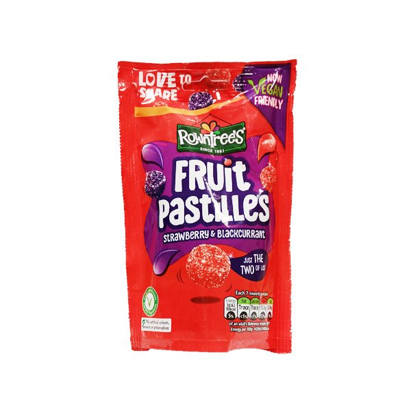 Rowntrees Fruit Pastilles S/beery & Blk - EuroGiant