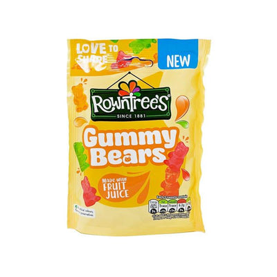 Rowntrees Gummy Bears 115g - EuroGiant