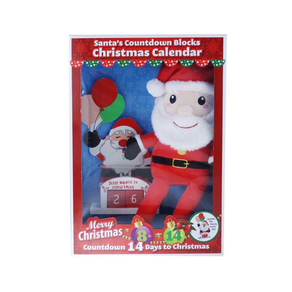 Santa's Countdown Blocks Calendar - EuroGiant