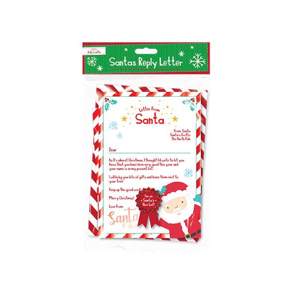 Santas Reply Letter Set - EuroGiant