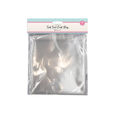 Self Seal Craft Bags 6x6 Inch 40 Pack - EuroGiant
