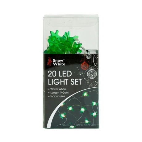 Snow White 20 Led Light Set B/o - EuroGiant