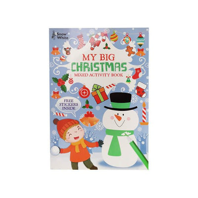 Snow White My Big Christmas Activity Book - EuroGiant