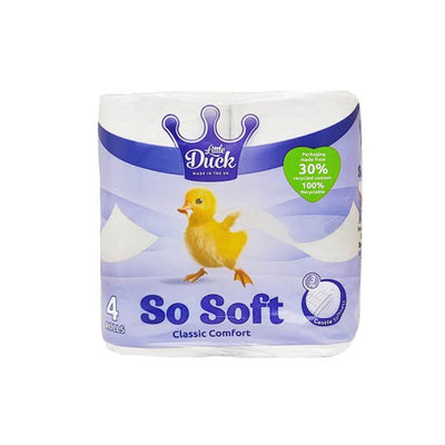 So Soft Toilet Tissue Classic 4 Pack - EuroGiant
