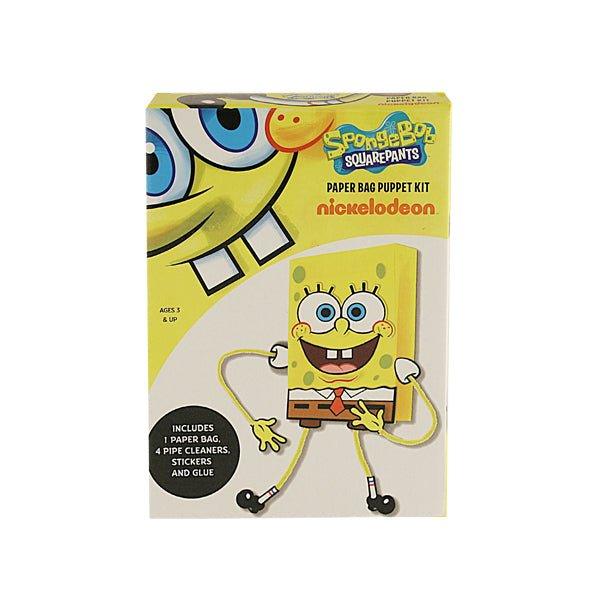 Spongebob Make Your Own Paper Bag Puppet Kit - EuroGiant