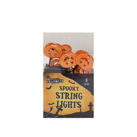 Spooky String Lights 8 Led - EuroGiant