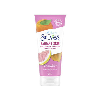 St Ives Radiant Pink Lemon Scrub 150ml - EuroGiant