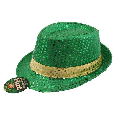 St Pats Day Hat With Sequins - EuroGiant