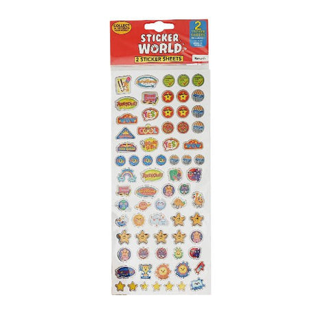 Sticker World Sheets Rewards 2 Pack - EuroGiant