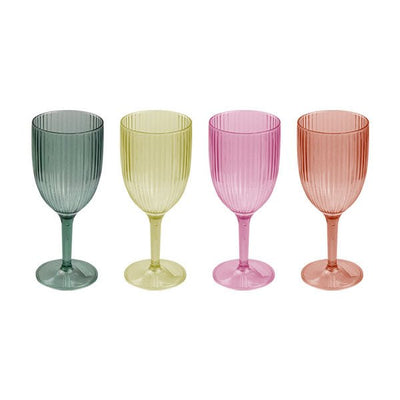 Summer Plastic Wine Glass - EuroGiant