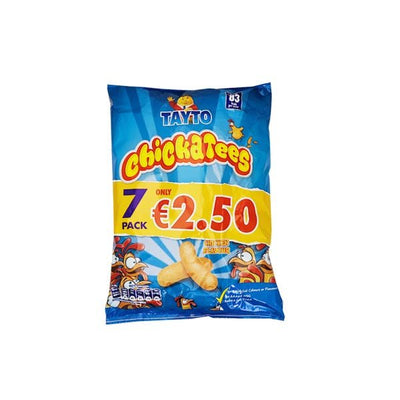 Tayto Chicatees Chicken Flavour 7 Pack - EuroGiant