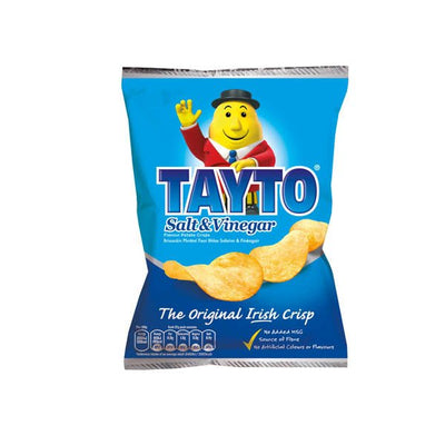 Tayto Crisps Salt & Vinegar 37g - EuroGiant