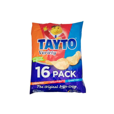 Tayto Crisps Variety 16 Pack - EuroGiant