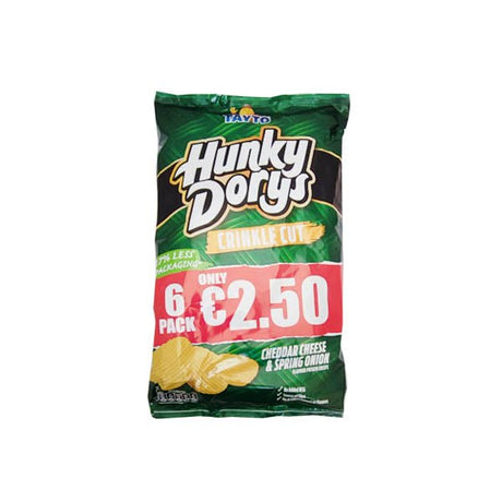 Tayto Hunky Dory Cheese & Onion 6 Pack - EuroGiant