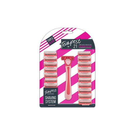 Tempest Triple Blade Ladies Razors 21PK - EuroGiant