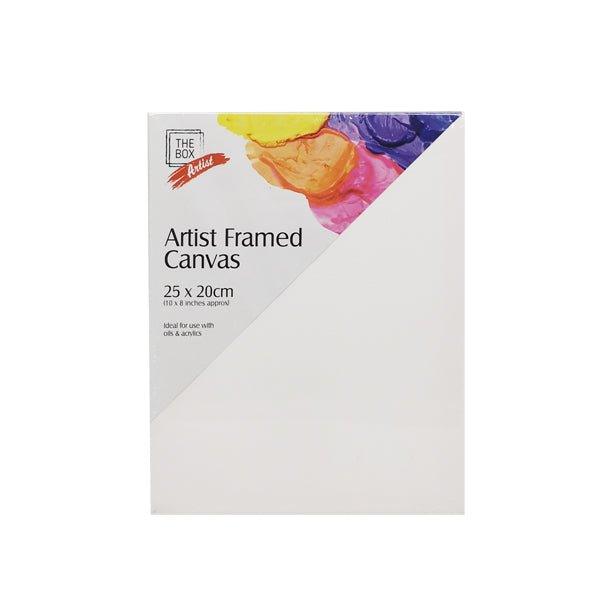 The Box Artist Framed Canvas 25x20cm - EuroGiant