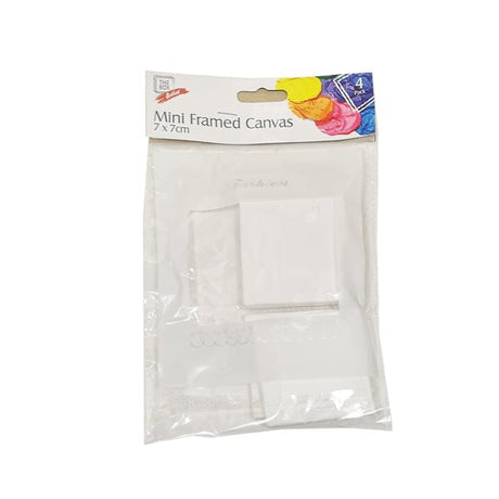 The Box Artist Mini Framed Canvas 4 Pk - EuroGiant