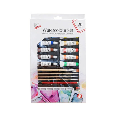 The Box Artist Watercolour Set 20 Pce - EuroGiant