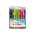 The Box Create Jumbo Fibre Pens 8 Pack - EuroGiant