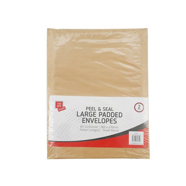 The Box Post Large Padded Envelopes 2 Pk - EuroGiant