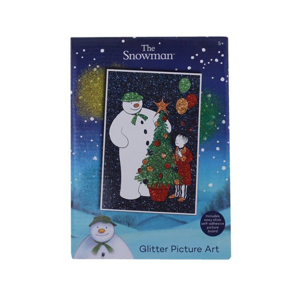 The Snowman Glitter Picture Art - EuroGiant