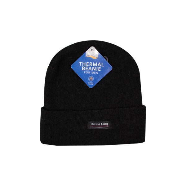 Thermal Mens Beanie Hat - EuroGiant