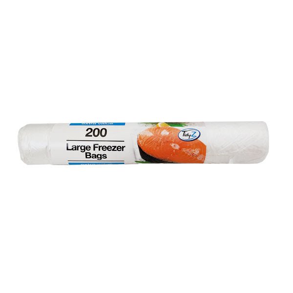 Tidy Z Large Freezer Bags 200 Pack - EuroGiant