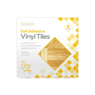 Tiletastic Self Adhesive Vinyl Wood Tile - EuroGiant