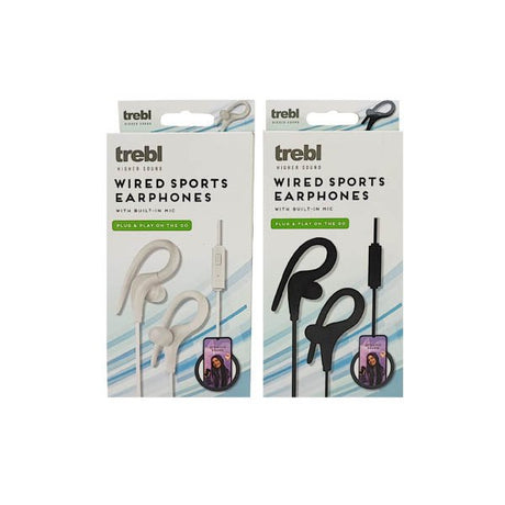 Trebl Sports Wired Earphone - EuroGiant