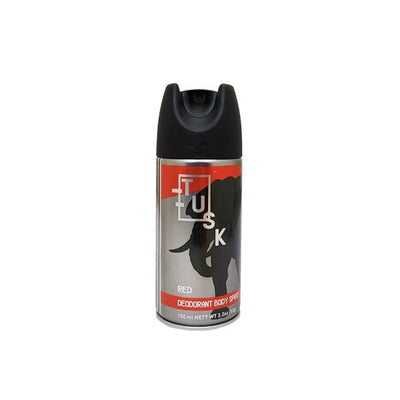 Tusk Deod. Body Spray Red 150ml - EuroGiant