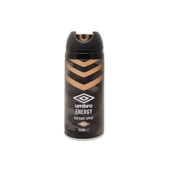 Umbro Deod Body Spray Energy 150mL - EuroGiant