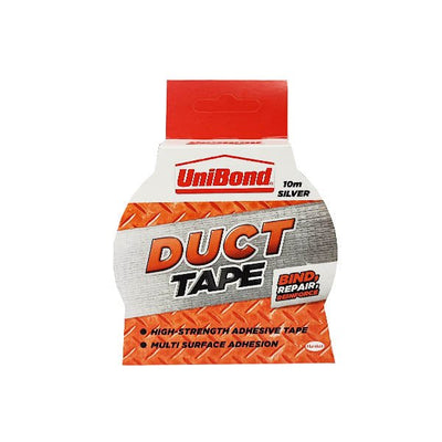 Unibond Duct Tape Silver 10 Metre - EuroGiant