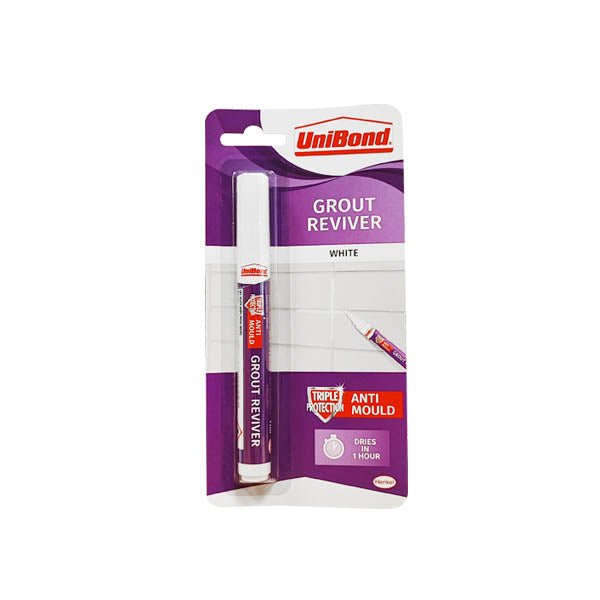 Unibond Grout Reviver White 7ml - EuroGiant