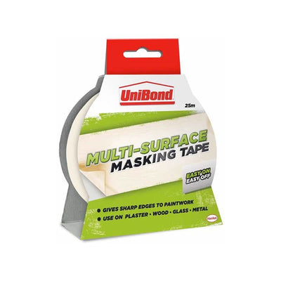 Unibond Masking Tape Multi Surface 25M - EuroGiant