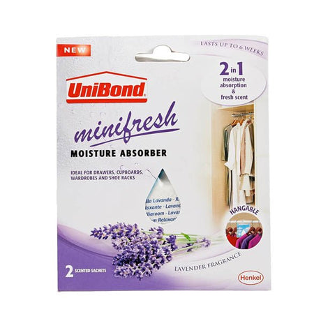 Unibond Mini Fresh Moisture Absorber Lav - EuroGiant