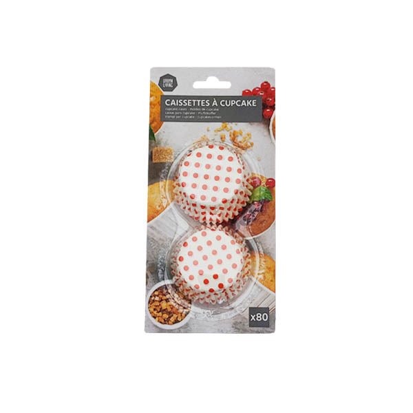 Urban Living Cupcake Cases 80 Pack - EuroGiant