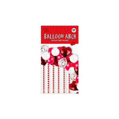 Valentines Balloon Arch Kit With Pump - EuroGiant