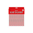 Valentines Red Foil Heart Backdrop 1x2.5 - EuroGiant