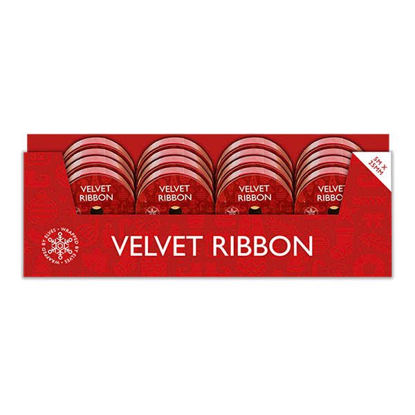 Velvet Ribbon 5Mx25mm - EuroGiant