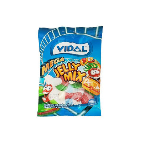 Vidal Mega Jelly Mix 90g - EuroGiant