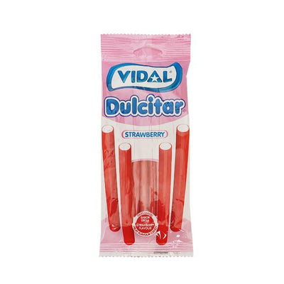 Vidal Strawberry Pencils 90g - EuroGiant