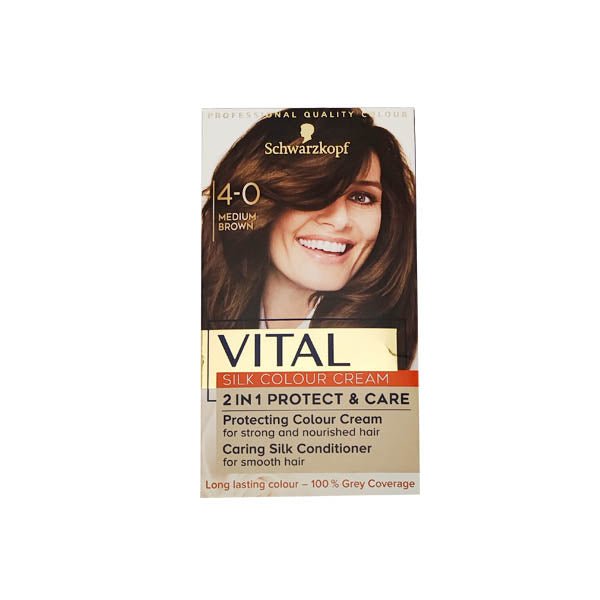 Vital Silk Colour Cream Medium Brown - EuroGiant