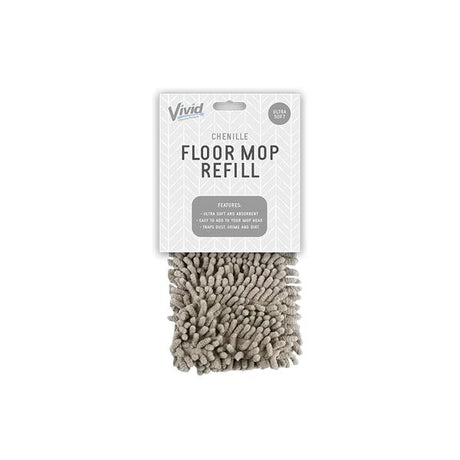 Vivid Chenille Floor Mop Refil - EuroGiant