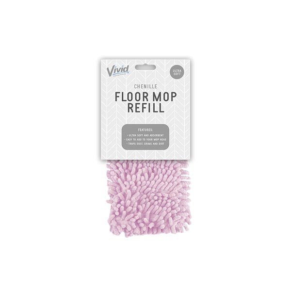 Vivid Chenille Floor Mop Refil - EuroGiant