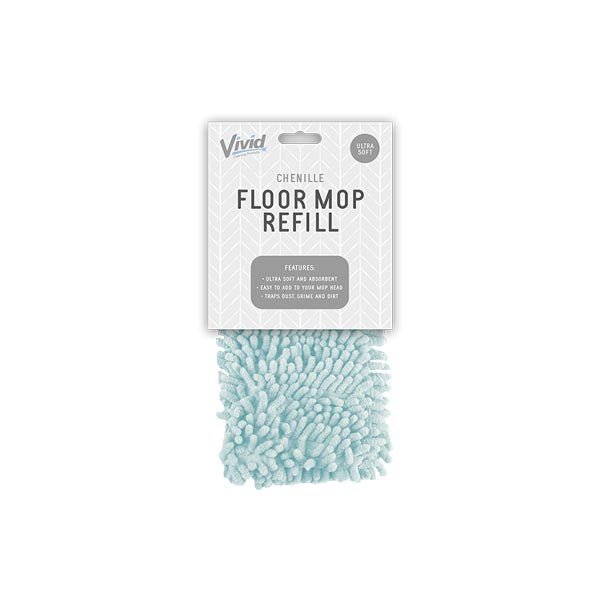 Vivid Chenille Floor Mop Refil - EuroGiant