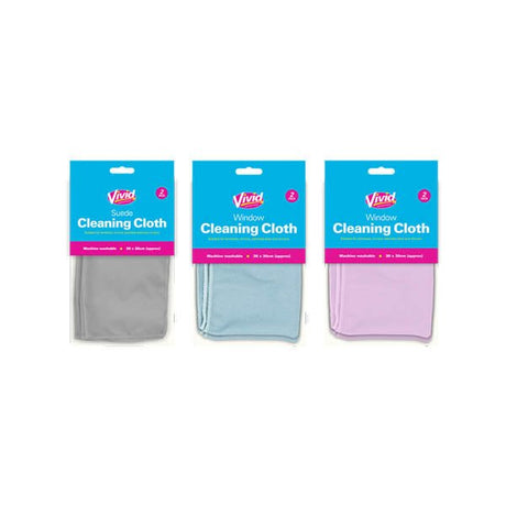 Vivid Suede Cleaning Cloth 2 Pack - EuroGiant