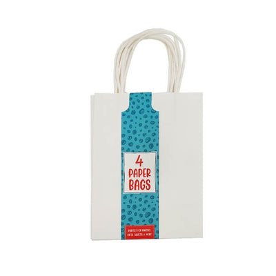 White Paper Party Bag 4 Pack - EuroGiant