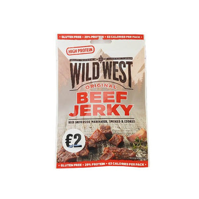 Wild West Original Beef Jerky 25g - EuroGiant