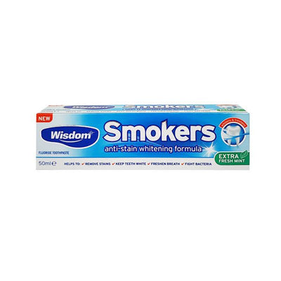 Wisdom Smokers T/paste 50ML - EuroGiant